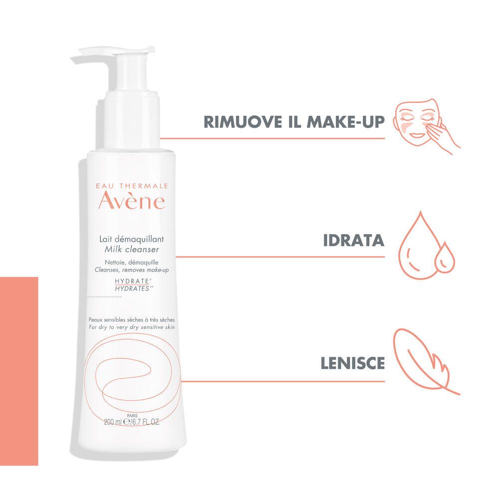 Avène  Lait démaquillant douceur