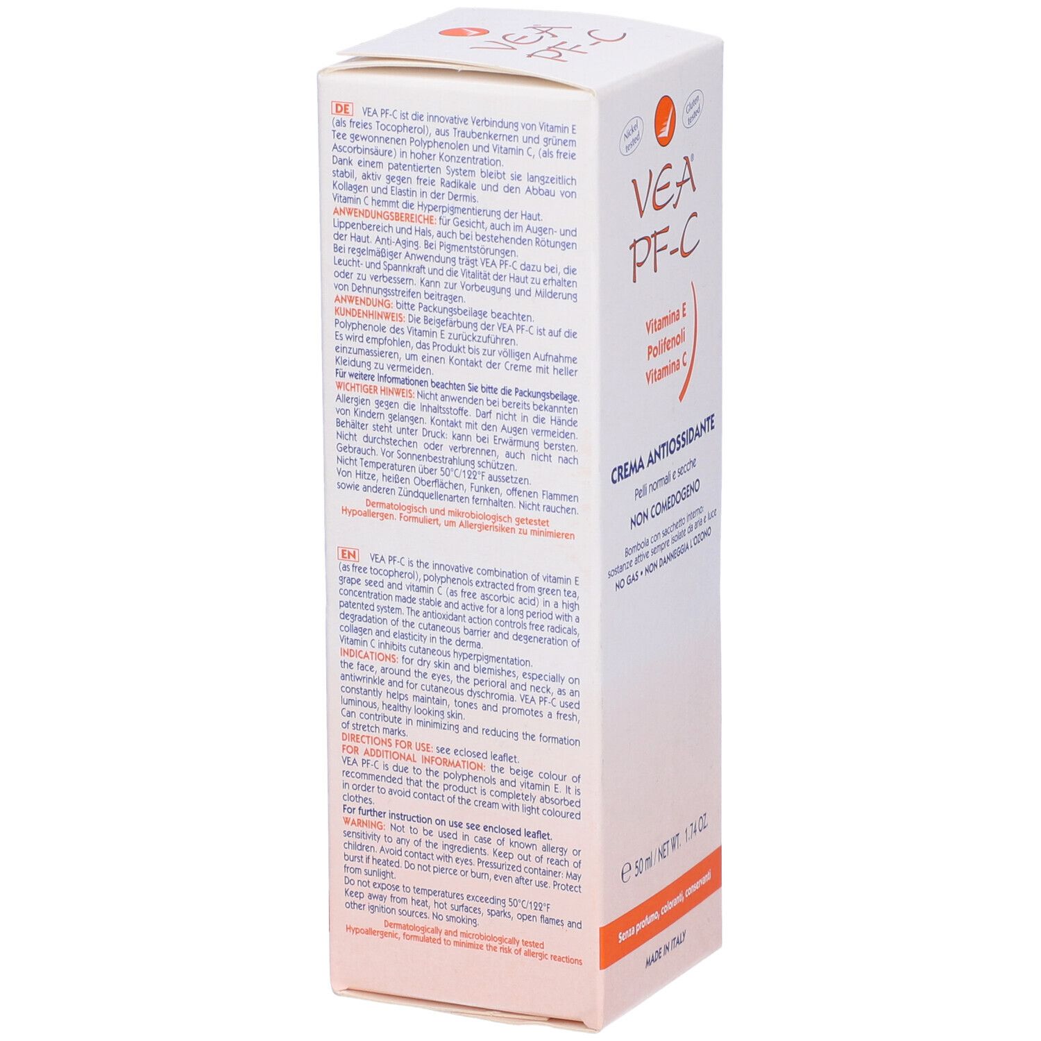 Vea Pf C Vit E/Polif/Bomb 50ml im Airless-Kanister