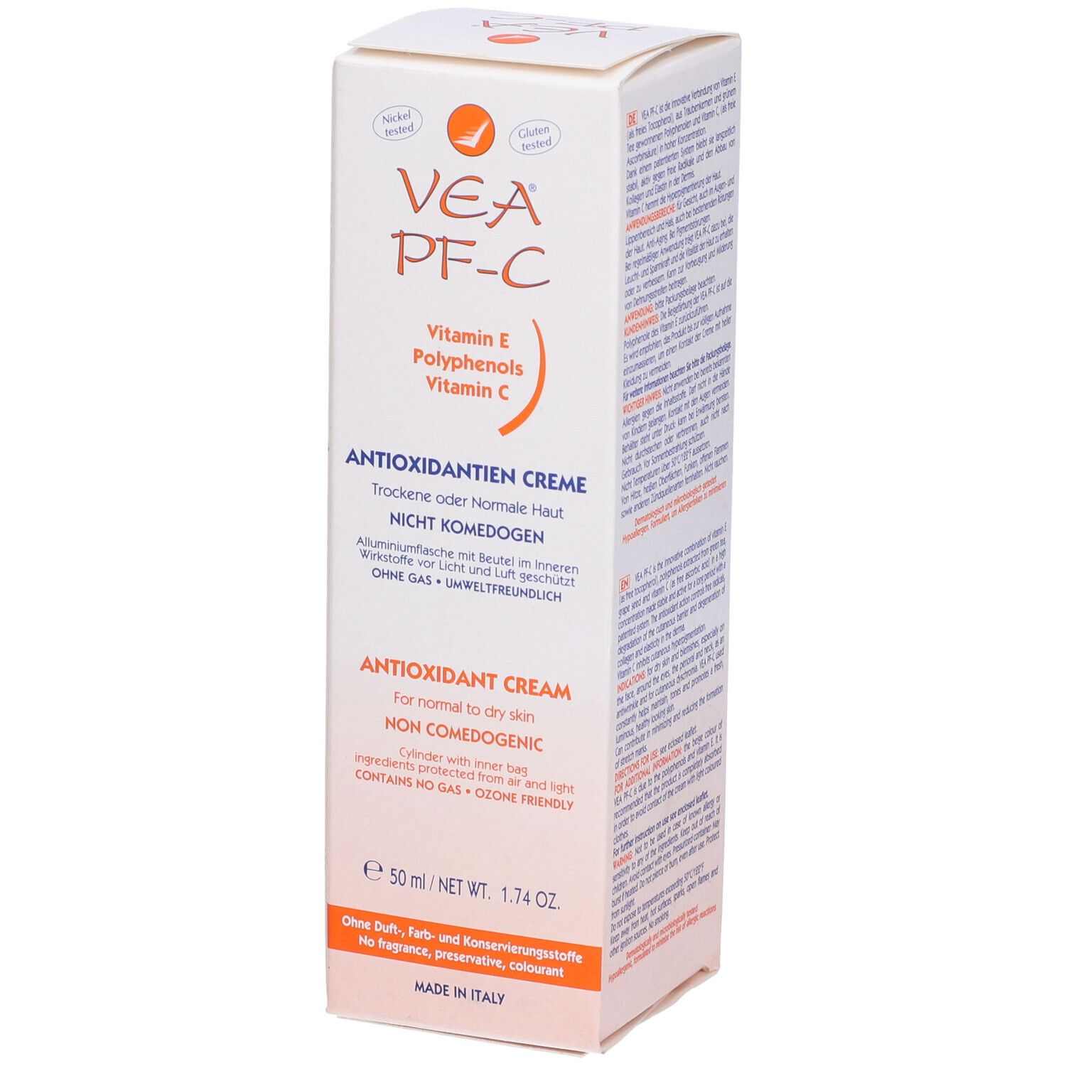 Vea Pf C Vit E/Polif/Bomb 50ml im Airless-Kanister