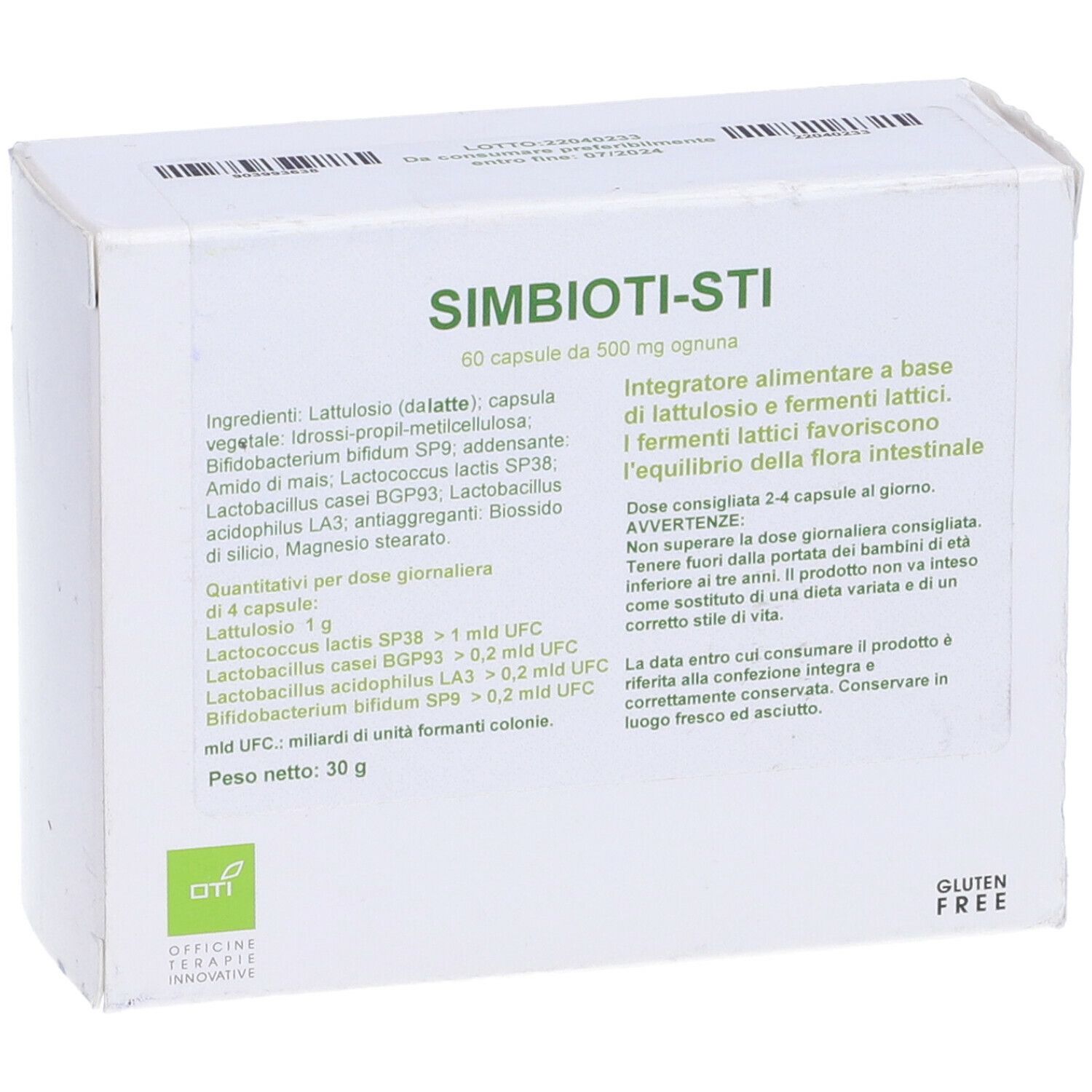 Simbioti Sti 60 Kapseln