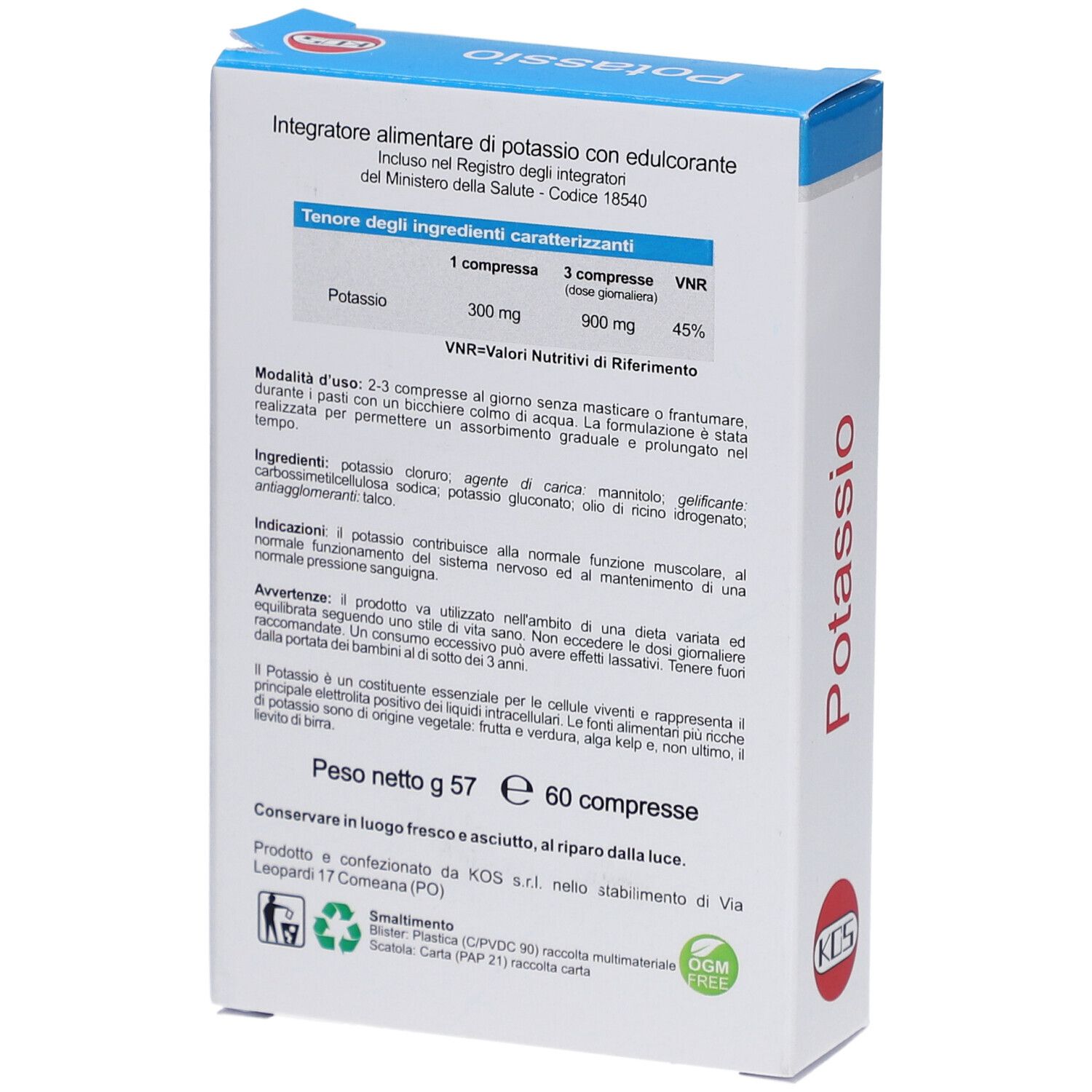 KOS Kalium Tabletten