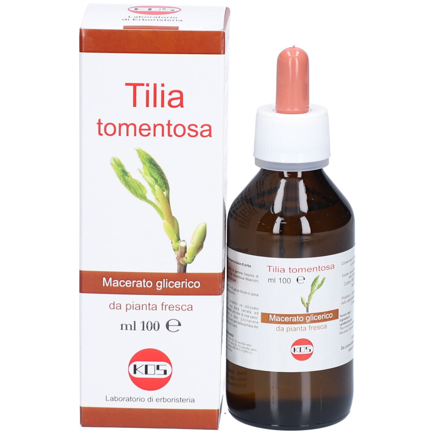KOS Tilia Tomentosa Macérat glycériné en gouttes