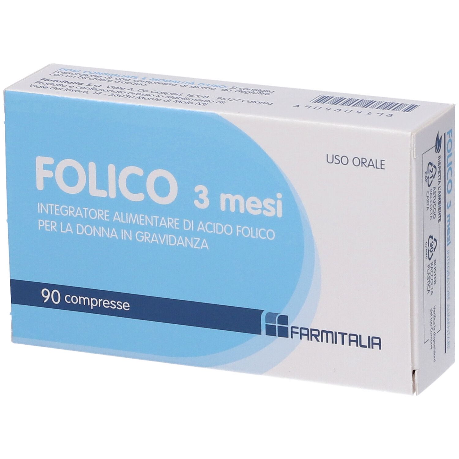 Folsäure 3-Monats-Tabletten