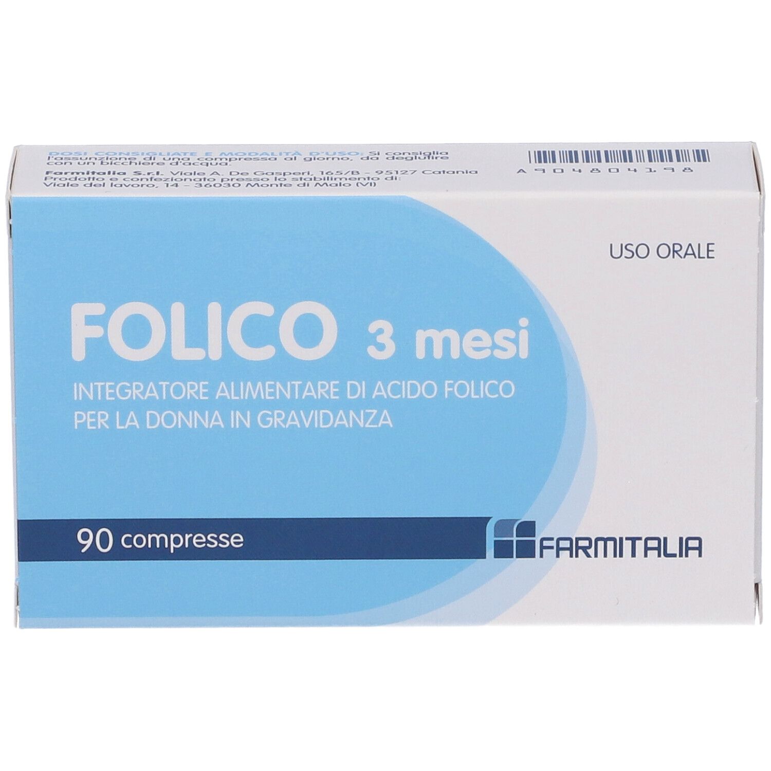 Folsäure 3-Monats-Tabletten