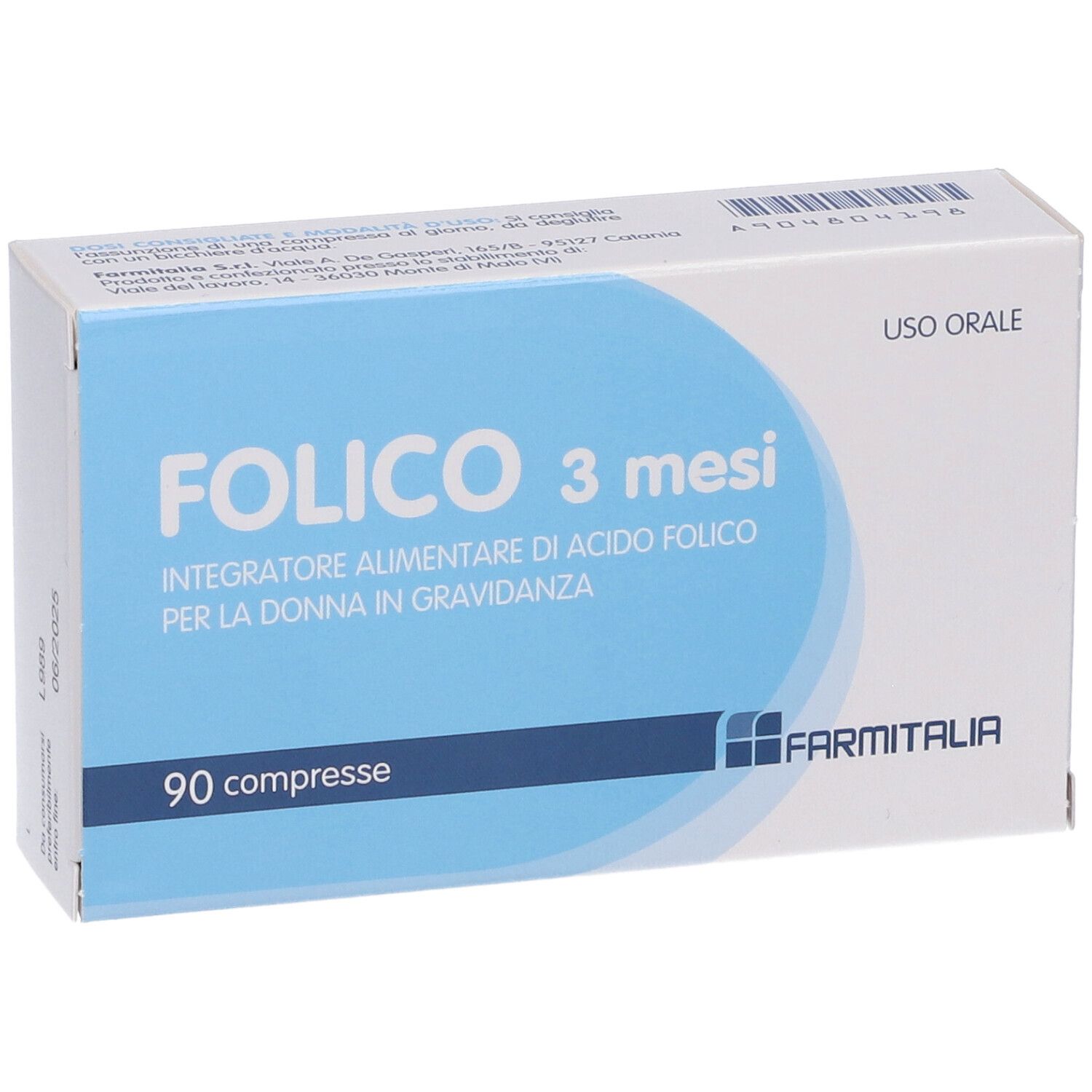 Folsäure 3-Monats-Tabletten