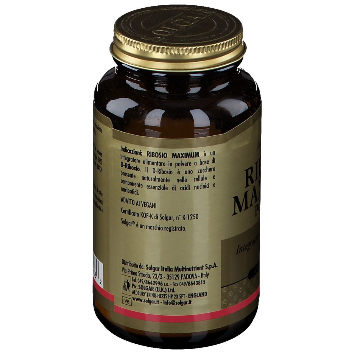 SOLGAR® Ribose Maximum