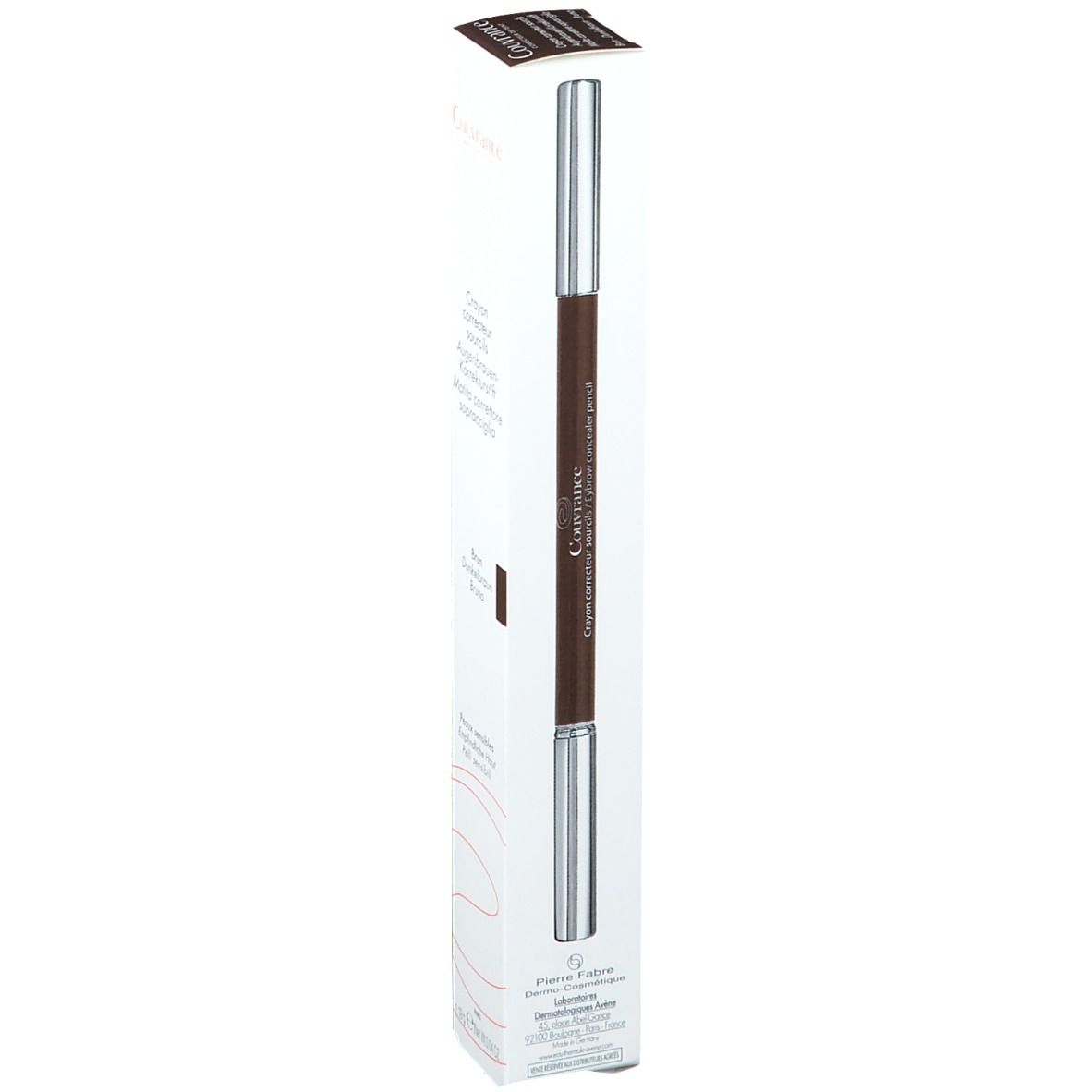 Avène Couvrance Augenbrauen Korrekturstift 02 dunkelbraun