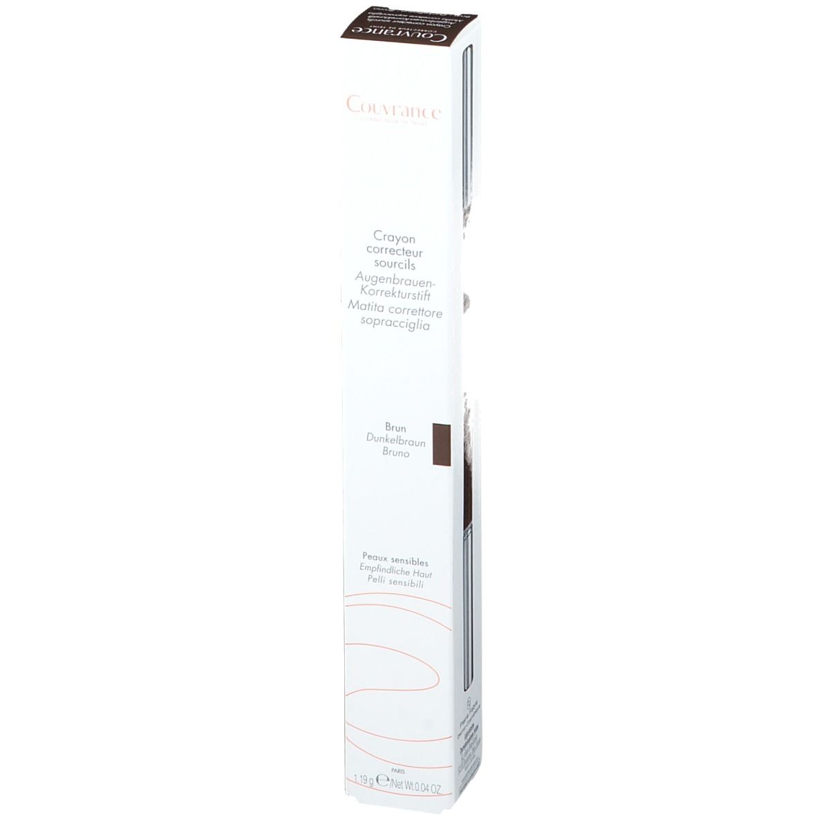 Avène Couvrance Augenbrauen Korrekturstift 02 dunkelbraun