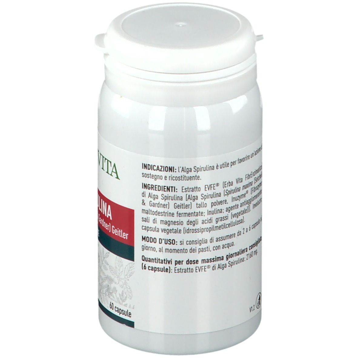 ERBA VITA Algue spiruline