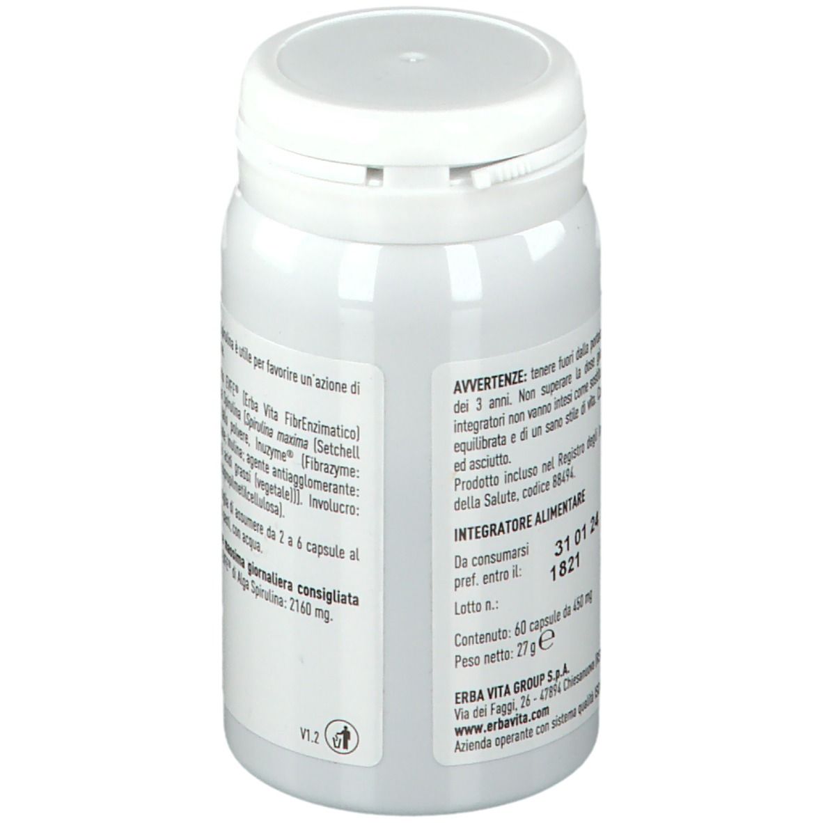 ERBA VITA Algue spiruline