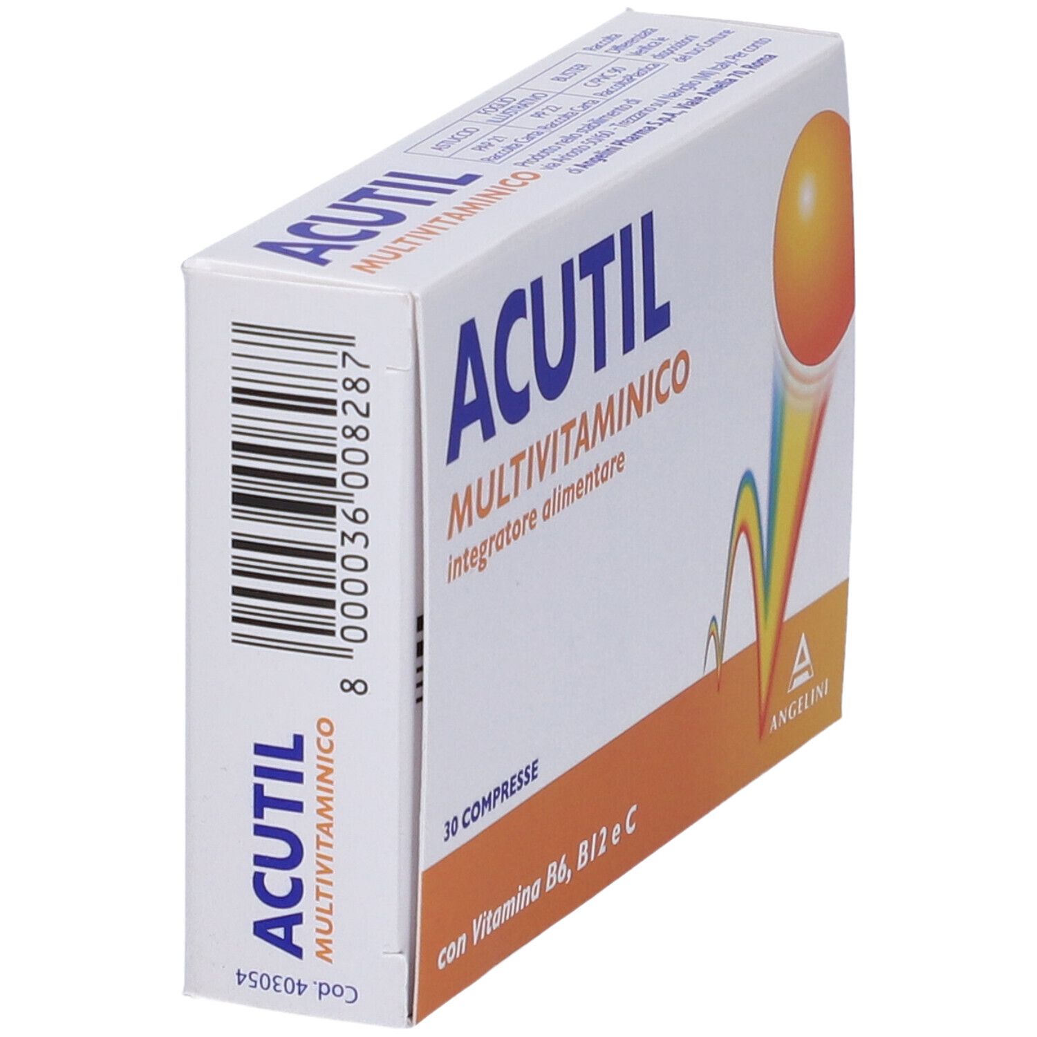ACUTIL MULTIVITAMINICO 30CPR