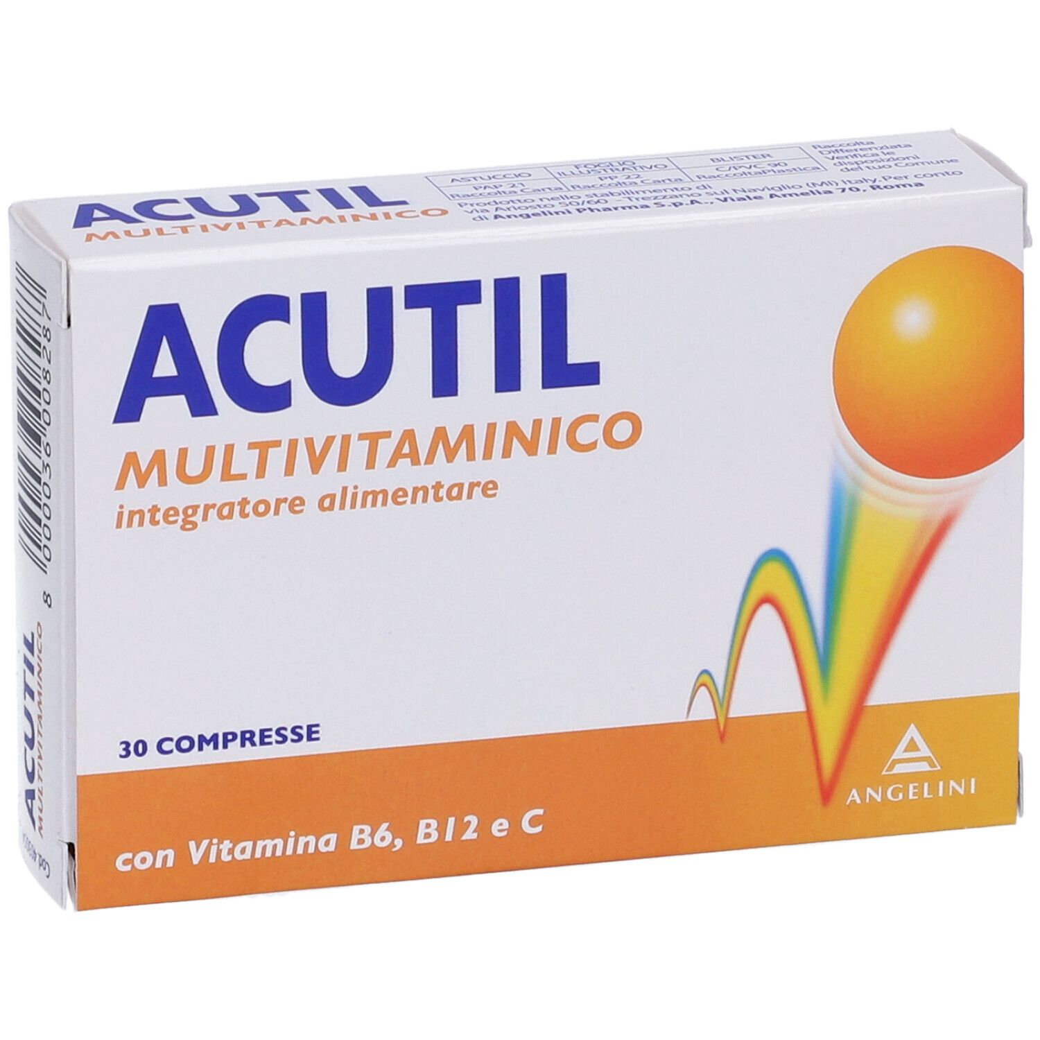 ACUTIL MULTIVITAMINICO 30CPR