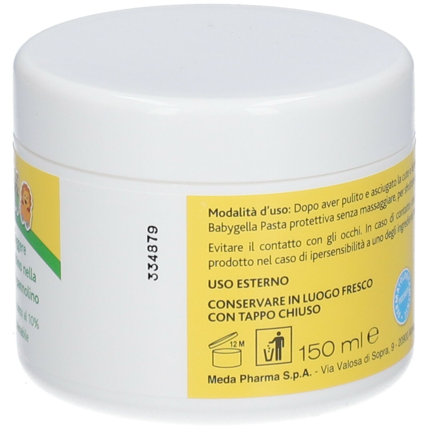 Babygella Pâte protectrice gel