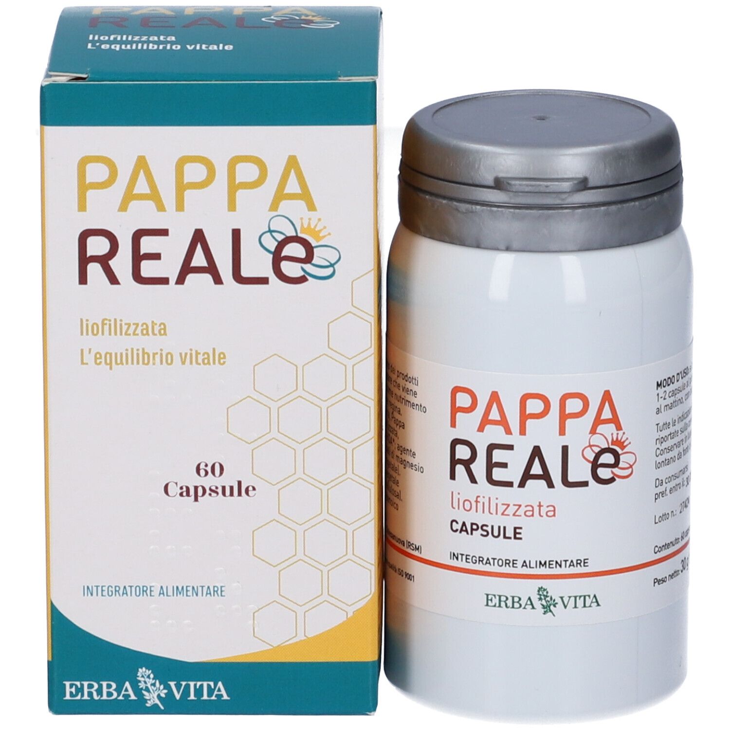 ERBA VITA Gelée royale lyophilisée Capsules