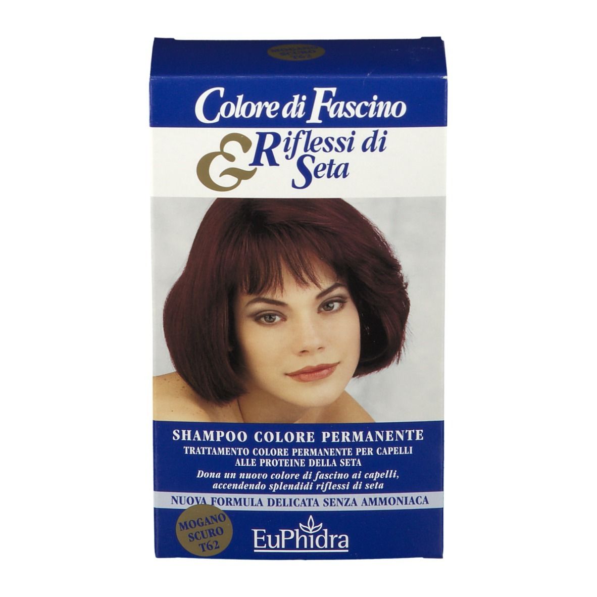 EuPhidra Couleur Charme et Reflets de Soie Acajou Foncé T62