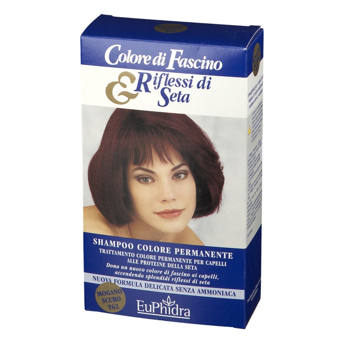 EuPhidra Couleur Charme et Reflets de Soie Acajou Foncé T62