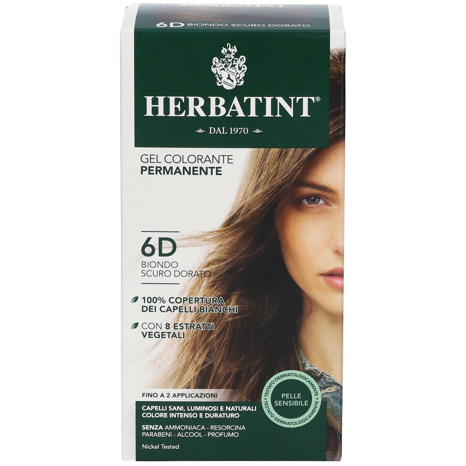 HERBATINT® Haarfarbe Dunkelblond 6D