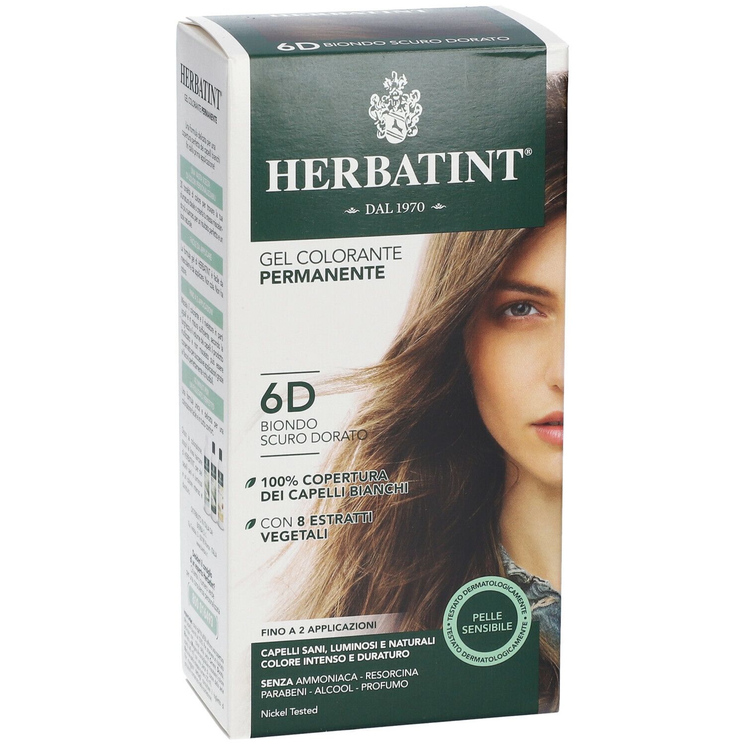 HERBATINT® Haarfarbe Dunkelblond 6D