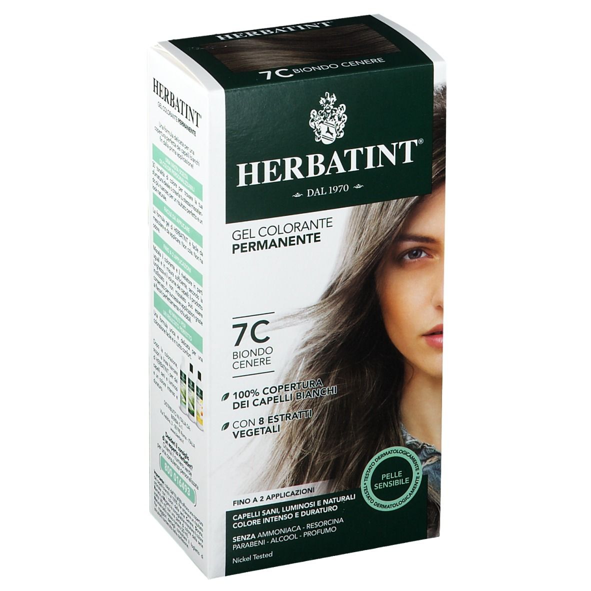 HERBATINT® Haarfarbe Aschblond 7C