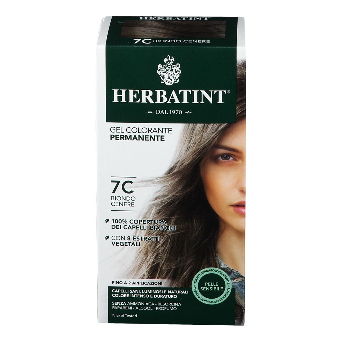 HERBATINT® Haarfarbe Aschblond 7C