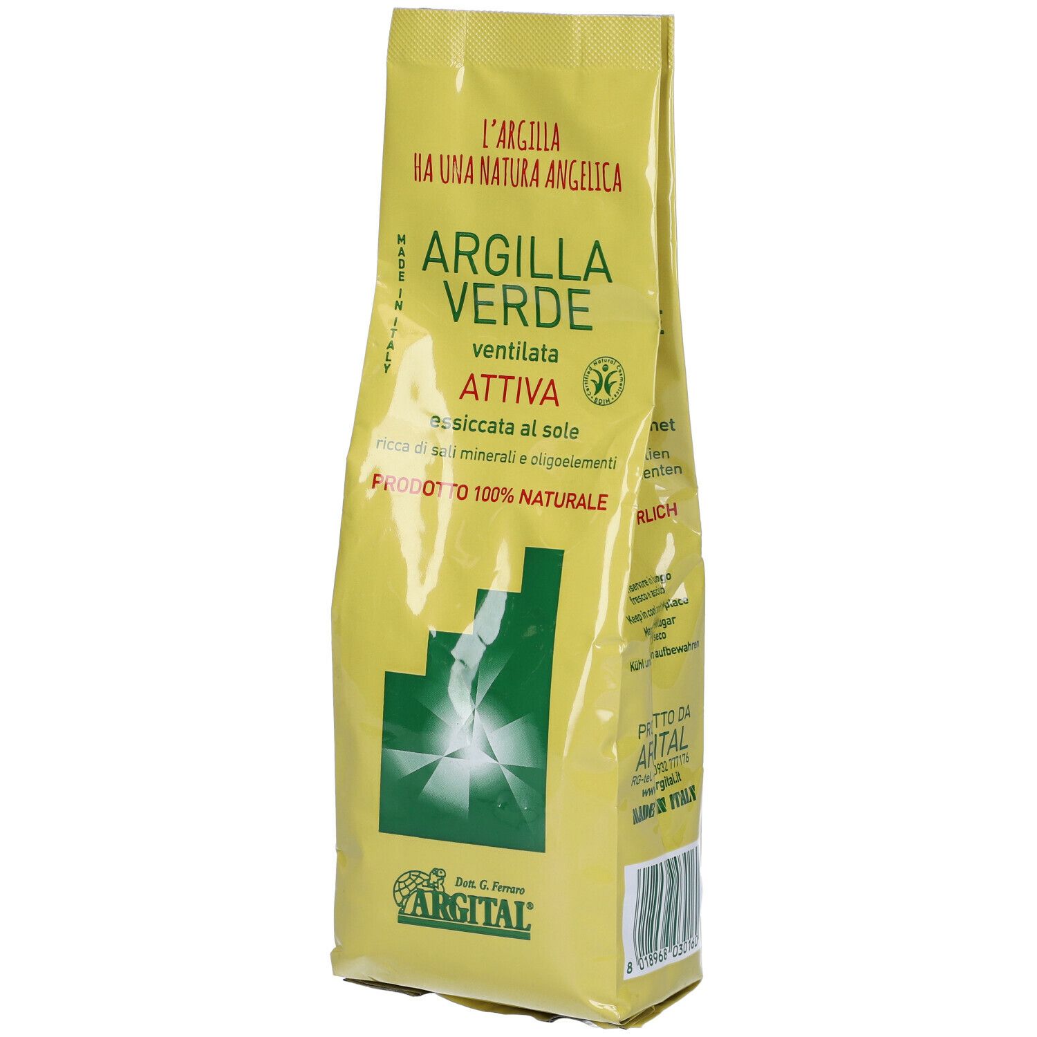 Argital® Argile verte active ventilée séchée au soleil
