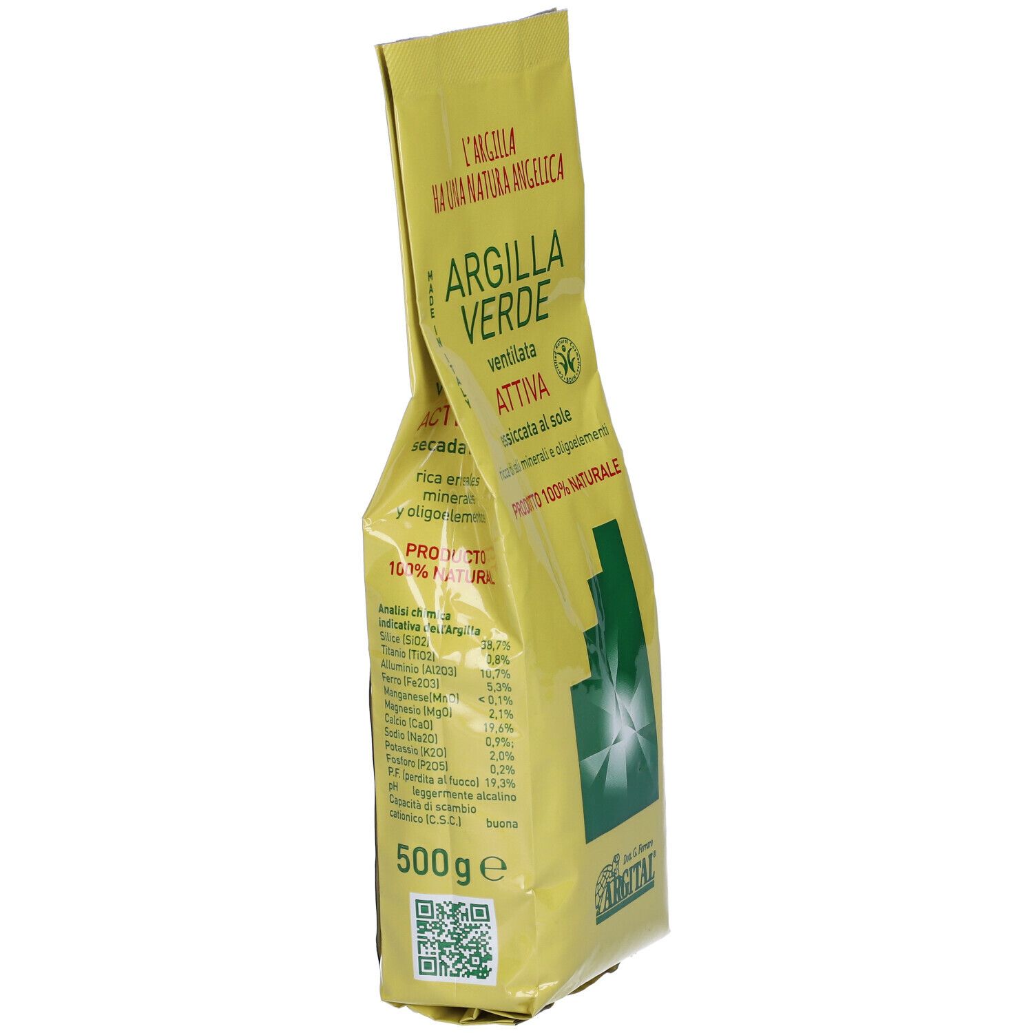 Argital® Argile verte active ventilée séchée au soleil