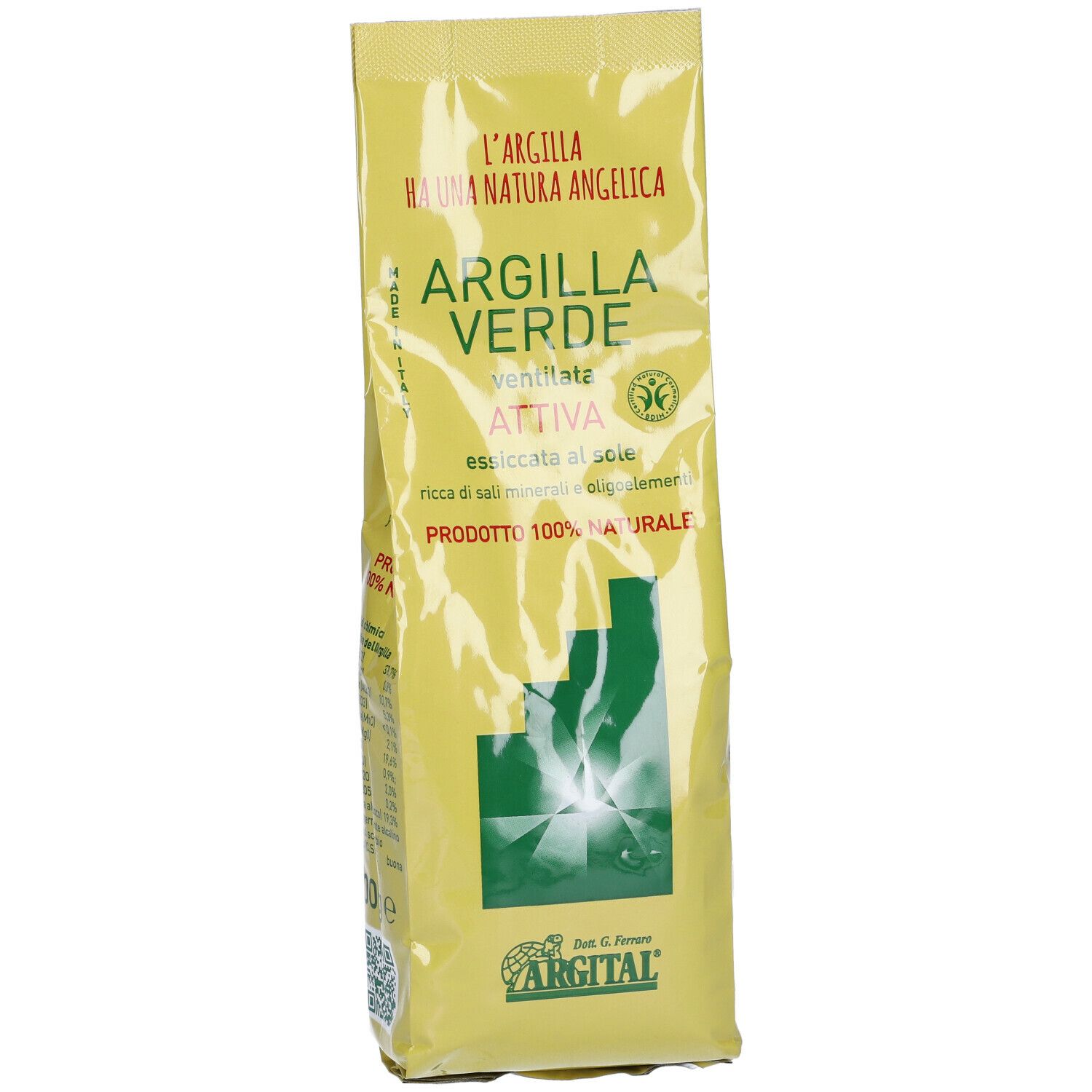 Argital® Argile verte active ventilée séchée au soleil