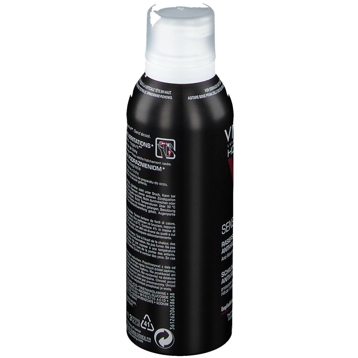 VICHY Homme Mousse à raser anti-irritations