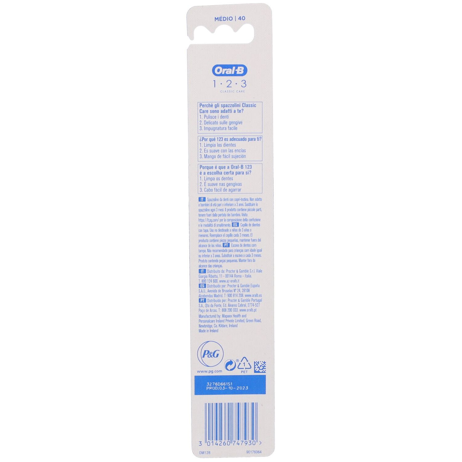 Oral-B Classic Care Medium