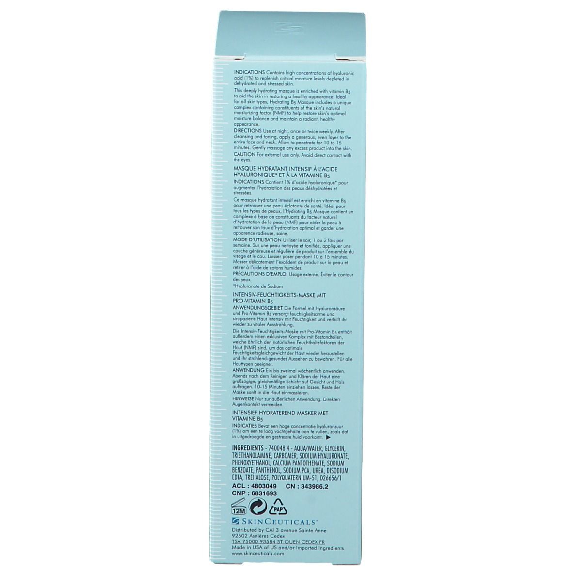 Skinceuticals Hydrating B5 Masque