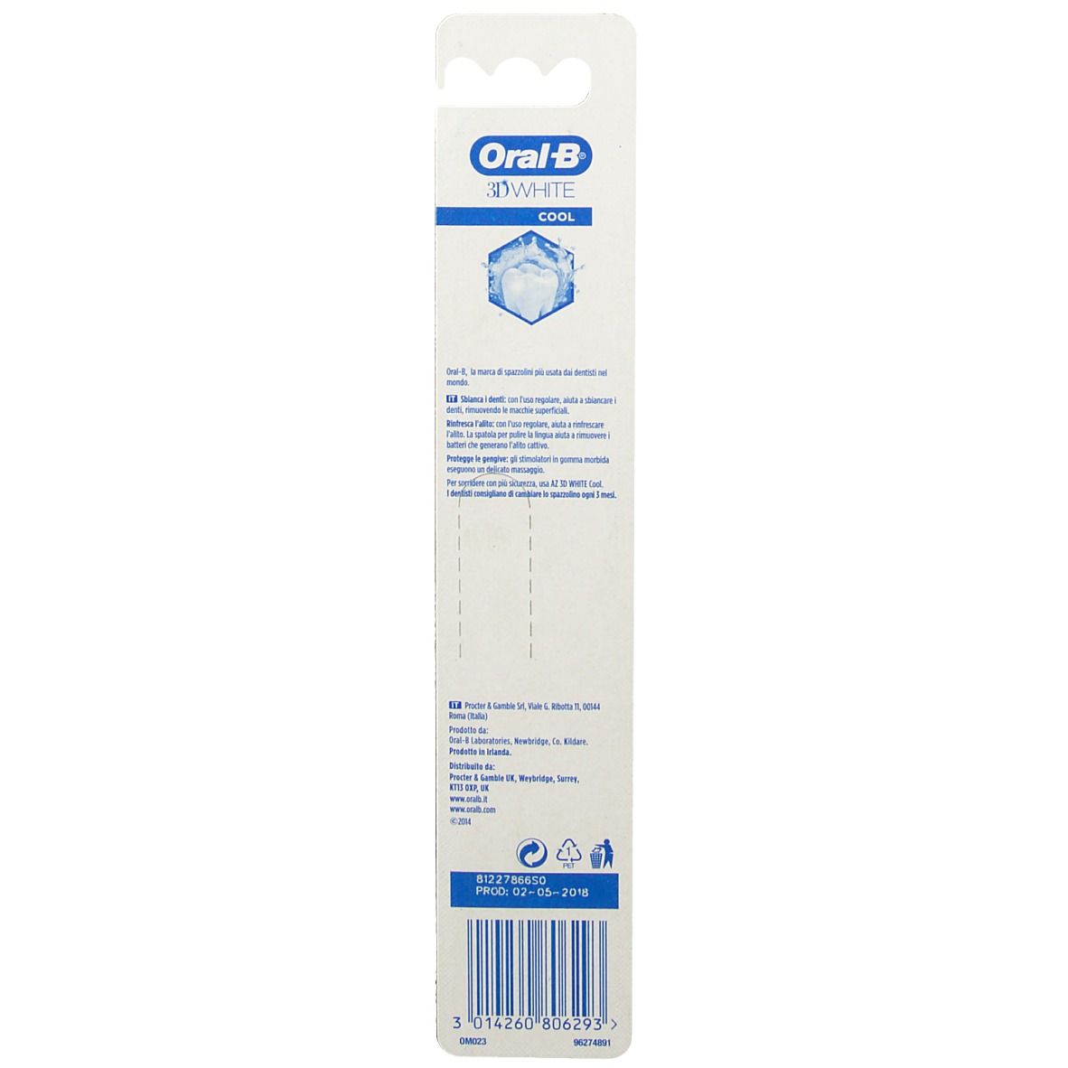 Oral-B® 3D  White Medium Handzahnbürste