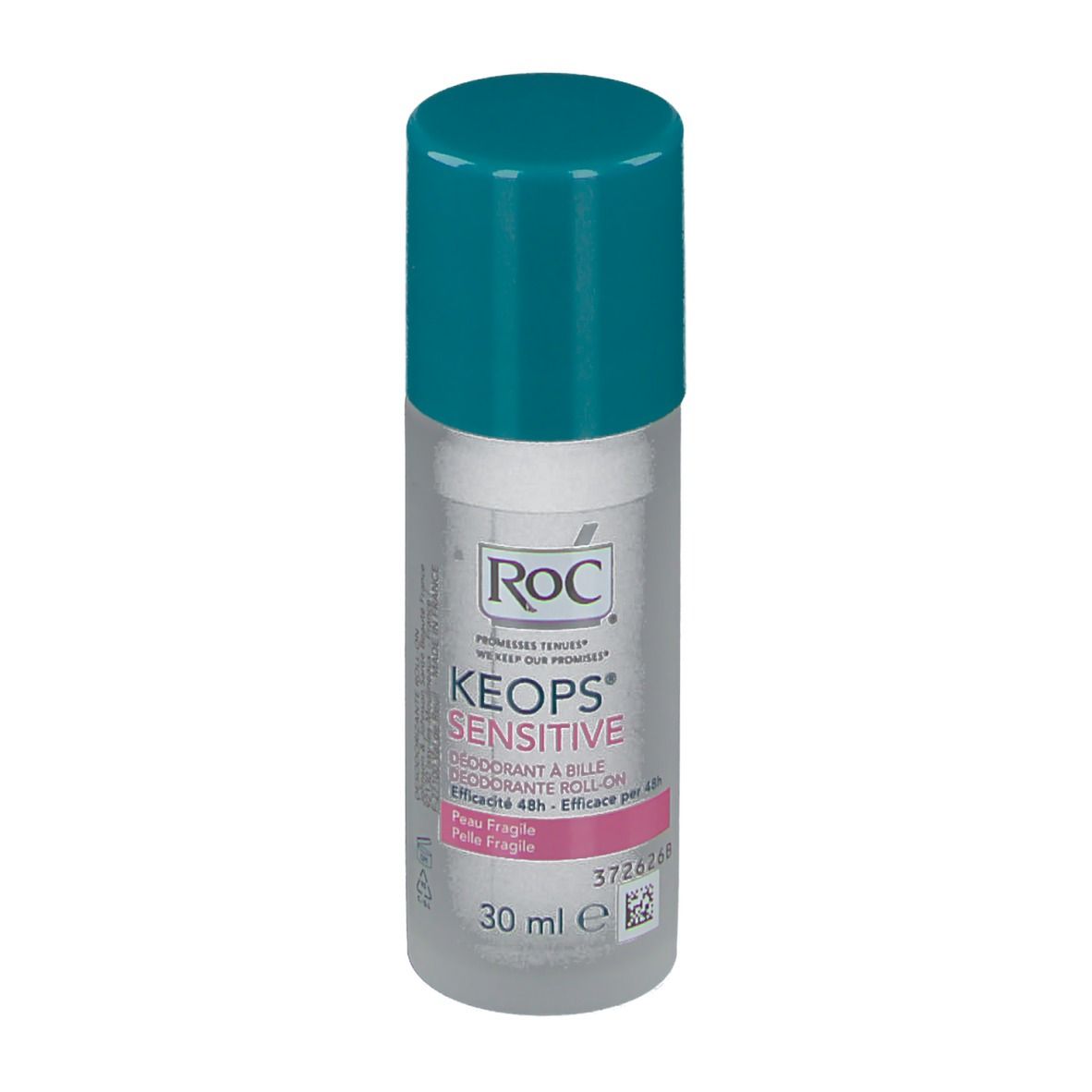 RoC® Keops® Deoroller auf empfindlicher, zerbrechlicher Haut