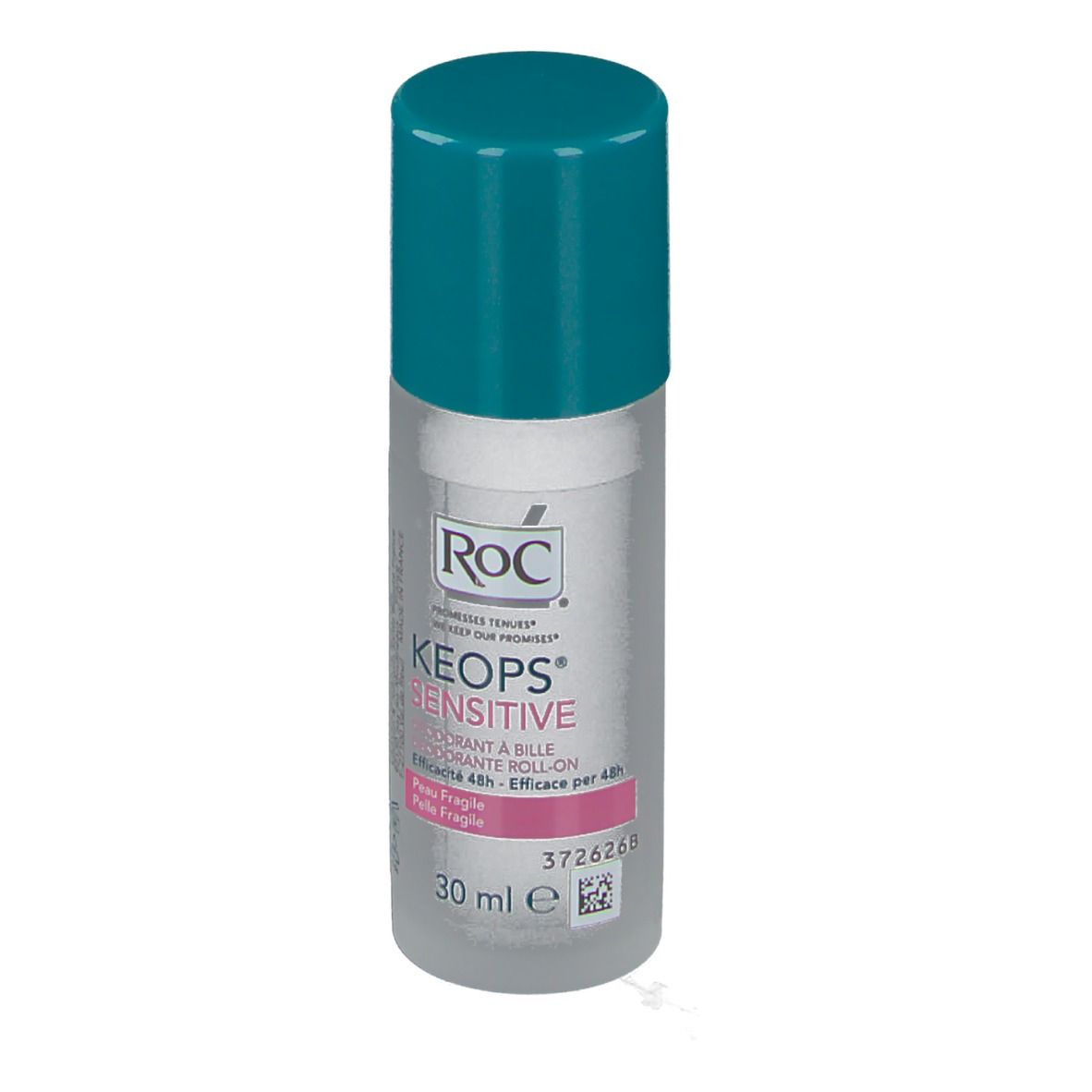 RoC® Keops® Deoroller auf empfindlicher, zerbrechlicher Haut