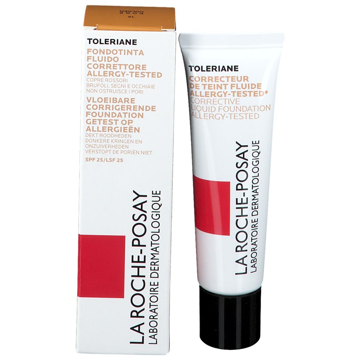 LA ROCHE POSAY TOLÉRIANE Goldene flüssige Hautfarbe Nr. 15