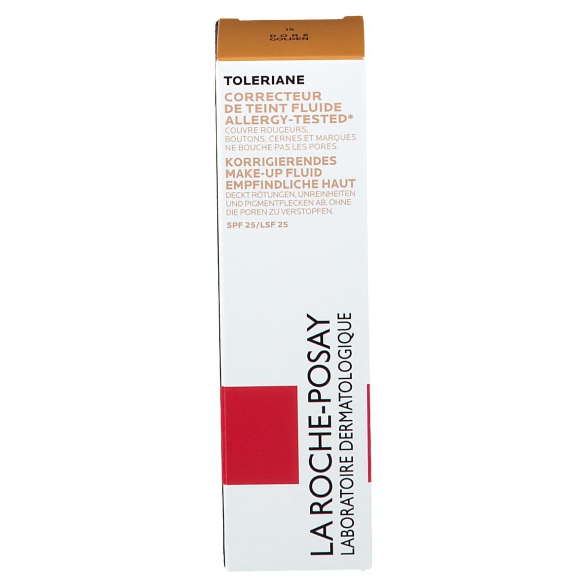 LA ROCHE POSAY TOLÉRIANE Goldene flüssige Hautfarbe Nr. 15