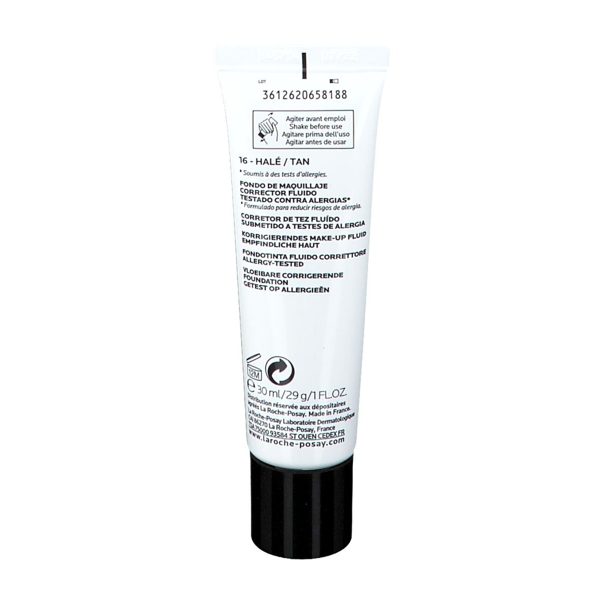LA ROCHE POSAY TOLERIANE Teint fluide hâlé n° 16