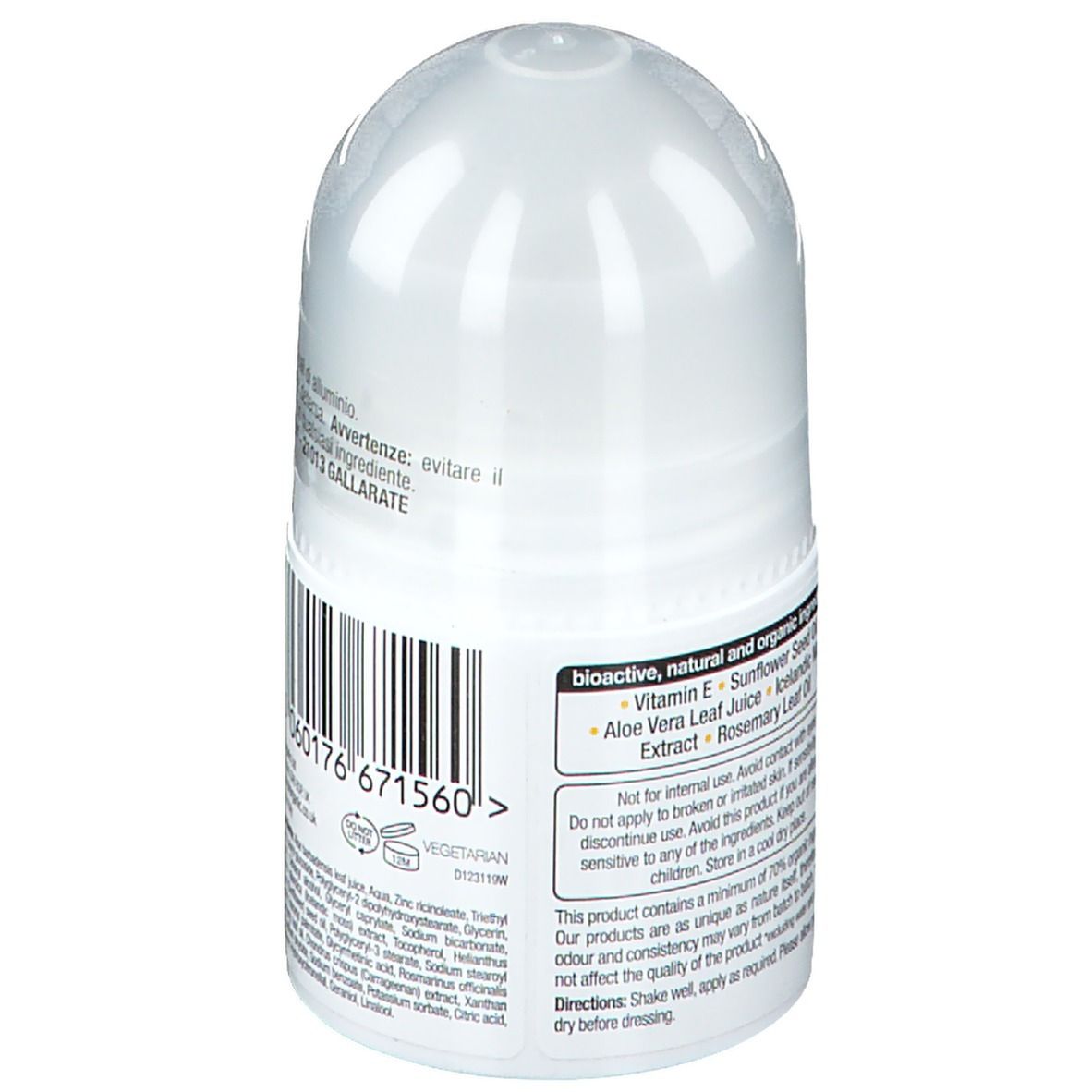 Dr. Organic® Bio-Vitamin E - Deodorant