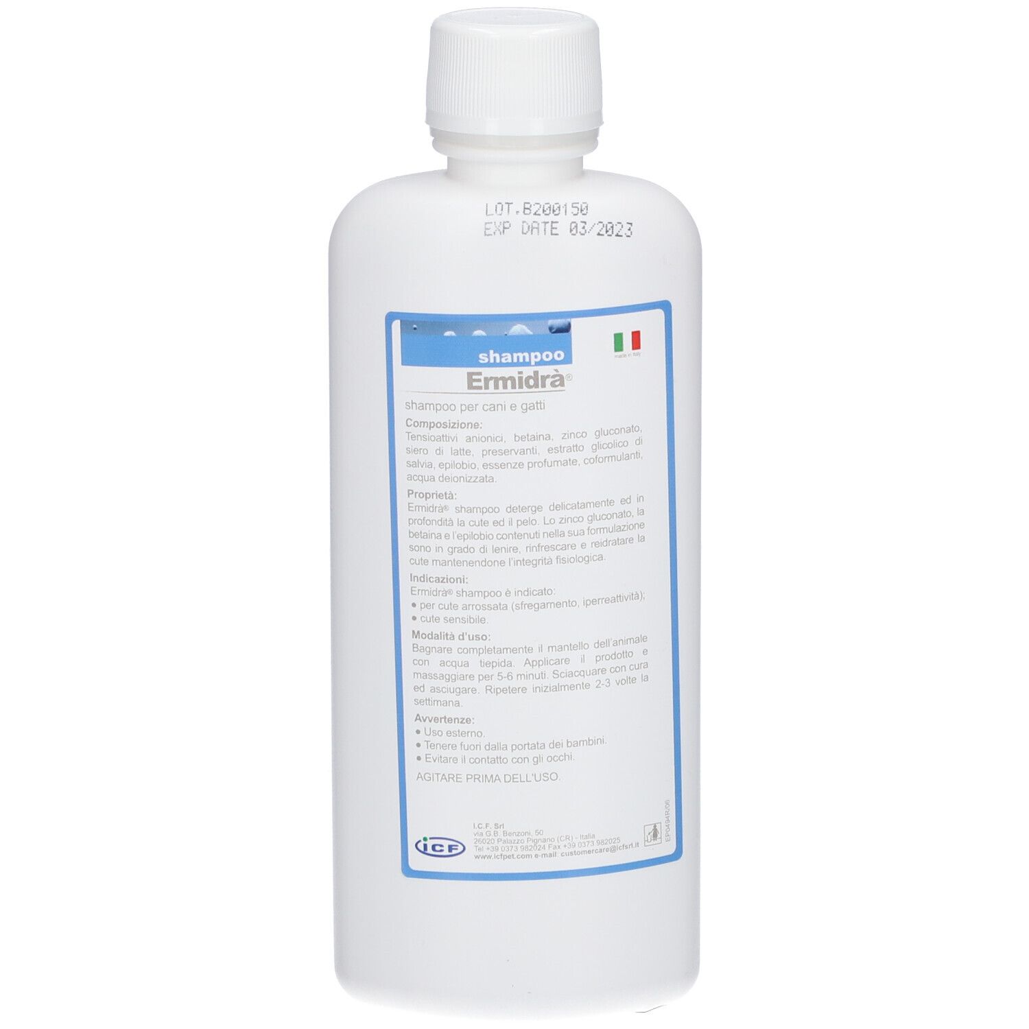 ICF Ermidrà® Schamponieren