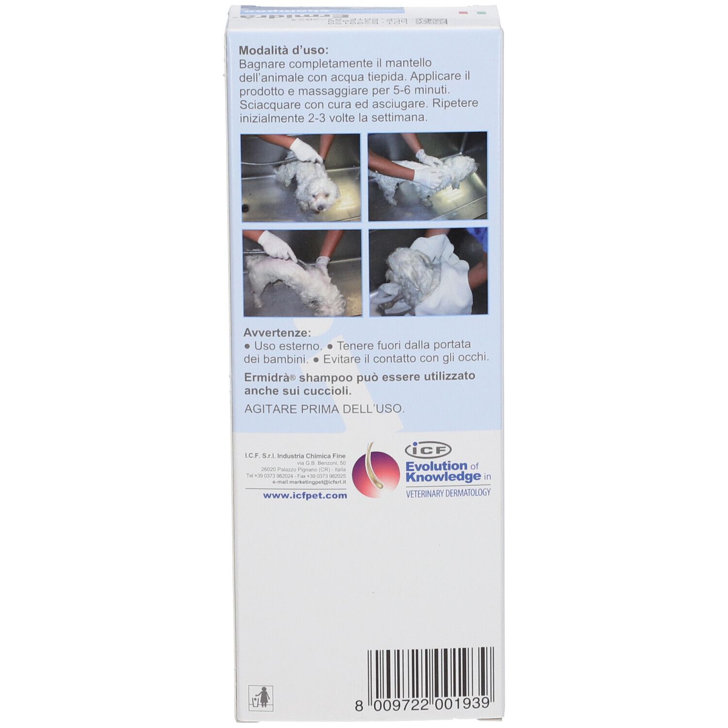 ICF Ermidrà® Schamponieren