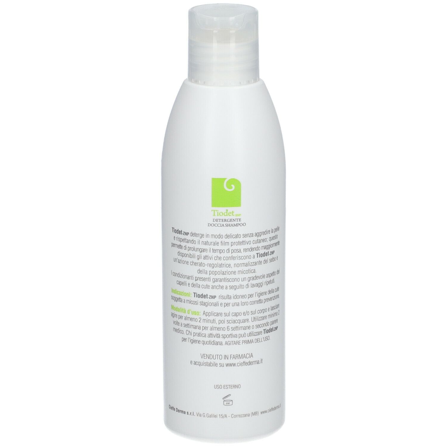 Tiodet-ZNP Shampooing Douche Nettoyant