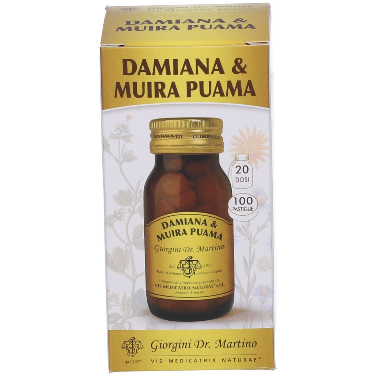 Damiana & Muira Puama 100 Tabletten