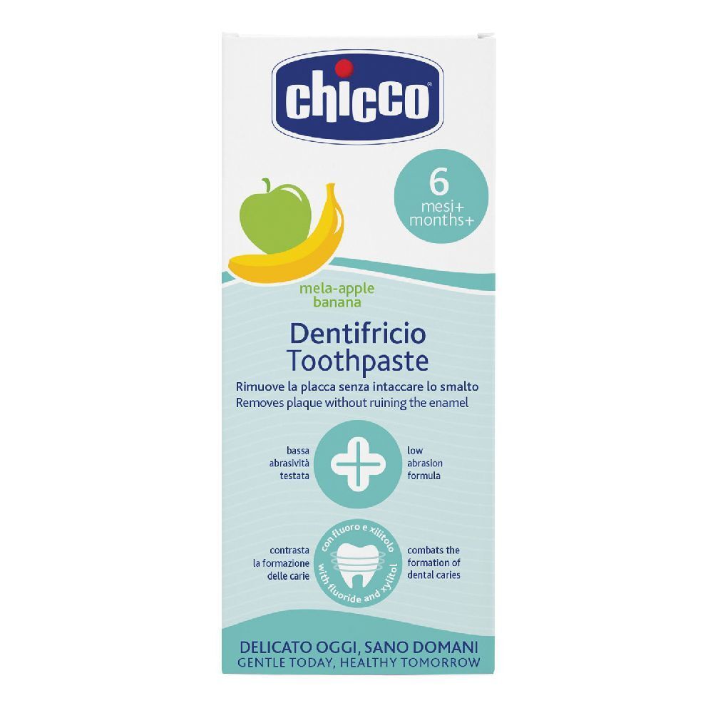 Chicco® Zahnpasta Apfel-Banane 6m+