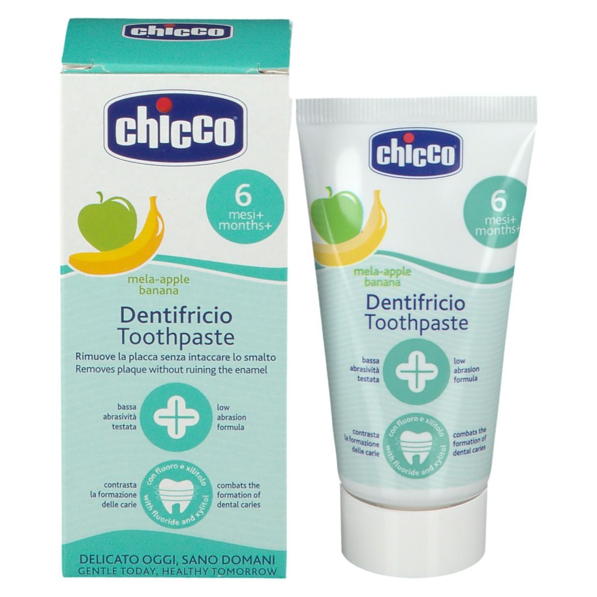 Chicco® Zahnpasta Apfel-Banane 6m+