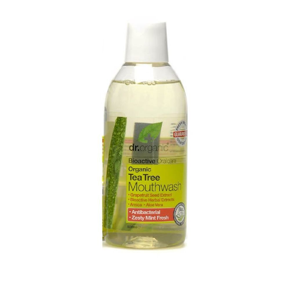 Dr. Organic® Bio-Bain de bouche à l'arbre à thé