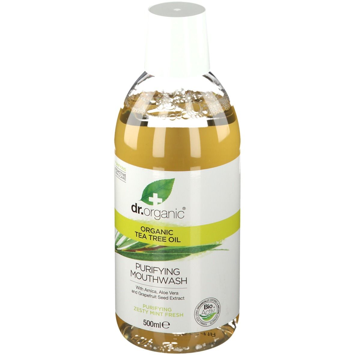Dr. Organic® Bio-Bain de bouche à l'arbre à thé