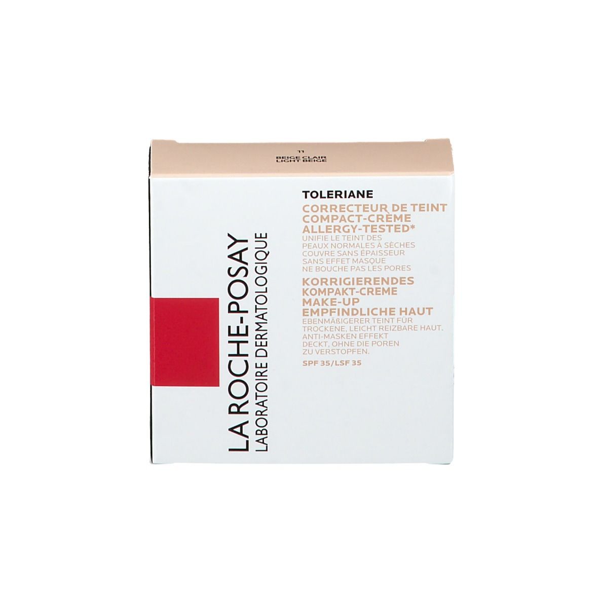 LA ROCHE POSAY TOLERIANE Teint compact beige clair n° 11