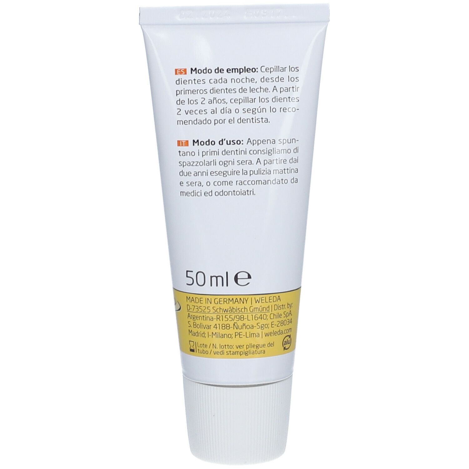 Weleda Gel dentifrice pour enfants