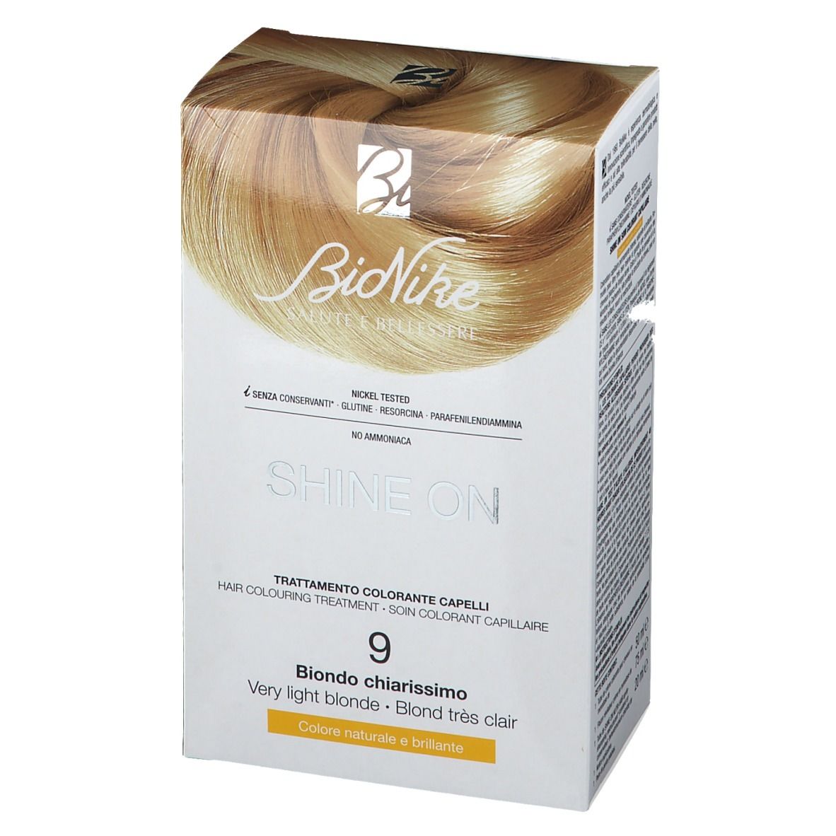 BioNike Coloration blonde claire 9
