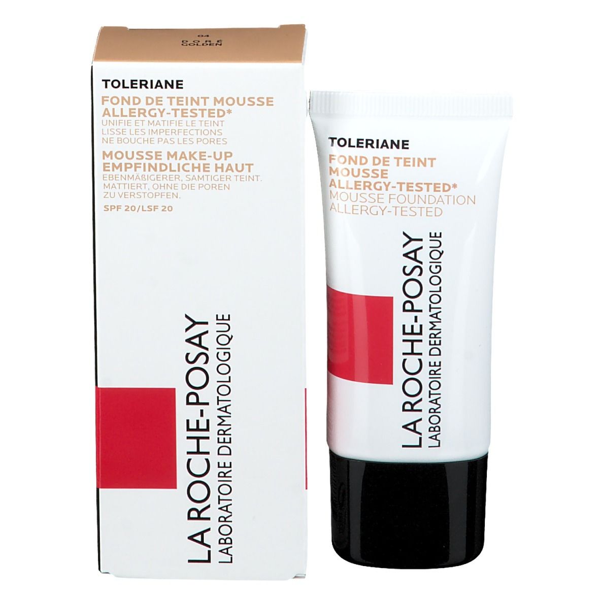 LA ROCHE POSAY TOLÉRIANE Fond de teint mousse matifiante n° 04