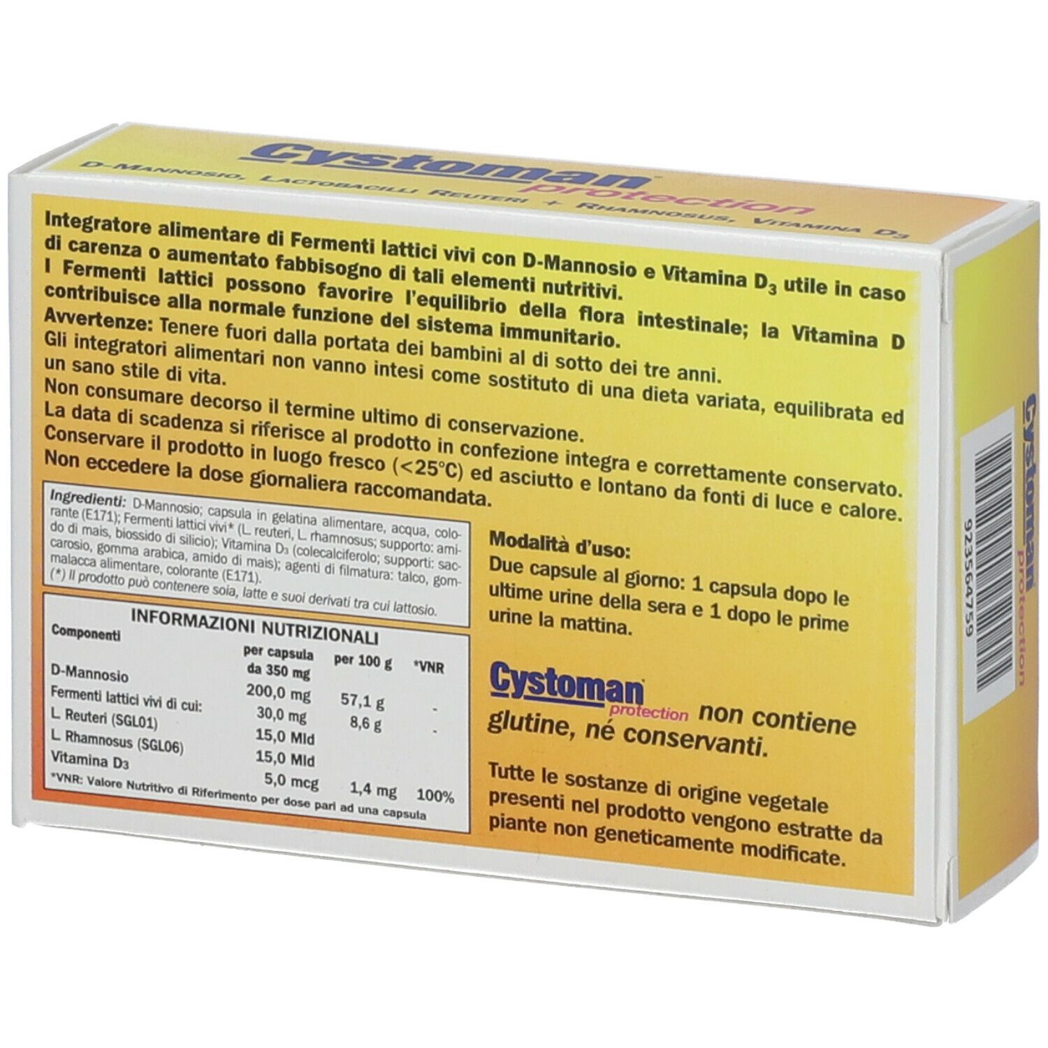 ABI PHARMACEUTICAL Cystoman® Protection